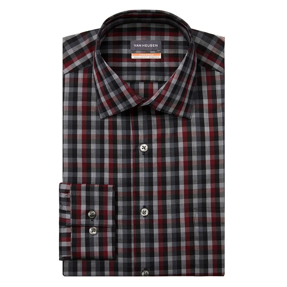 商品Van Heusen|Men's Stain Shield Regular Fit Dress Shirt,价格¥414,第1张图片