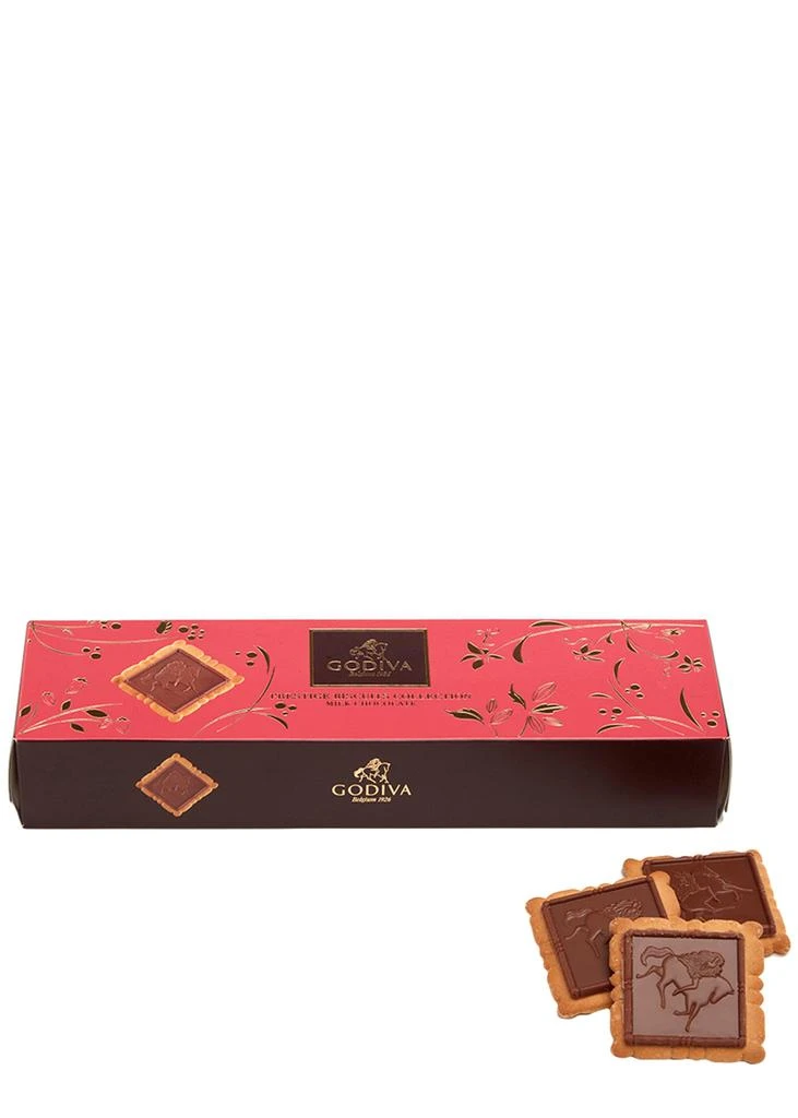 商品Godiva|Lady Godiva Milk Chocolate Biscuits 100g,价格¥66,第1张图片