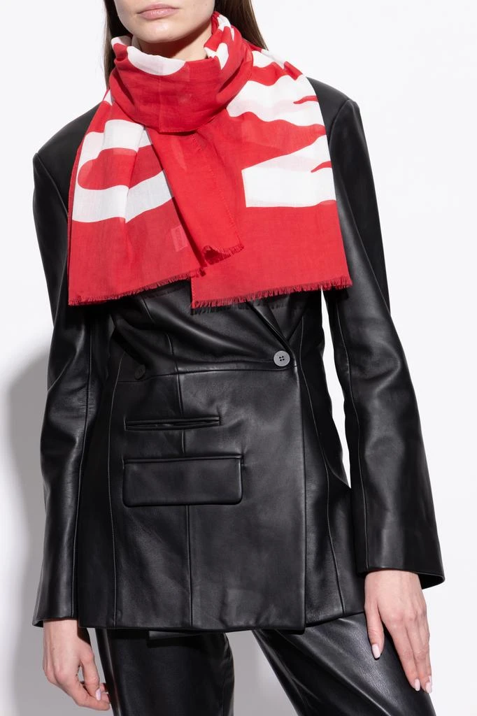 商品Moschino|Scarf with logo,价格¥448,第2张图片详细描述