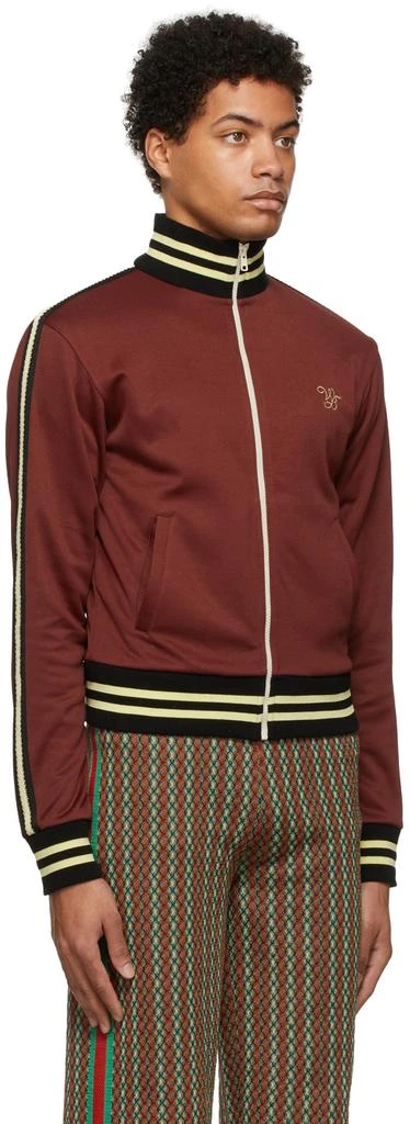 商品WALES BONNER|Burgundy Studio Track Jacket,价格¥1290,第2张图片详细描述
