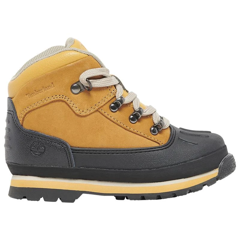 商品Timberland|Timberland Euro Hiker Shell Toe Boots - Boys' Toddler,价格¥312,第1张图片