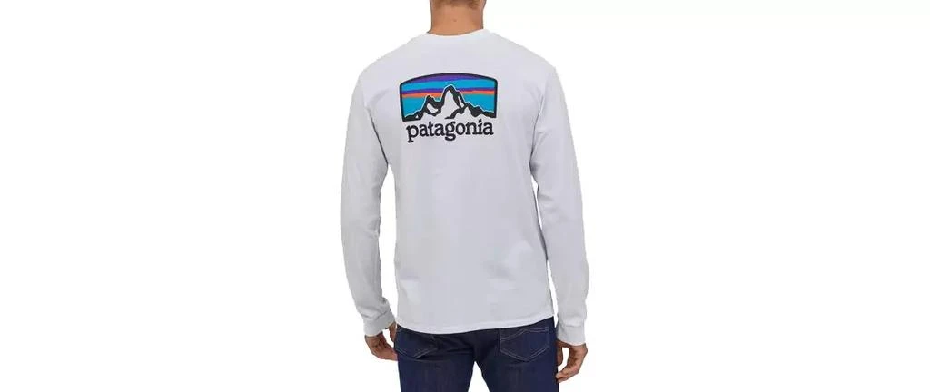 商品Patagonia|Patagonia Men's Fitz Roy Horizons Responsibili-Tee Long Sleeve Graphic T-Shirt,价格¥248,第1张图片