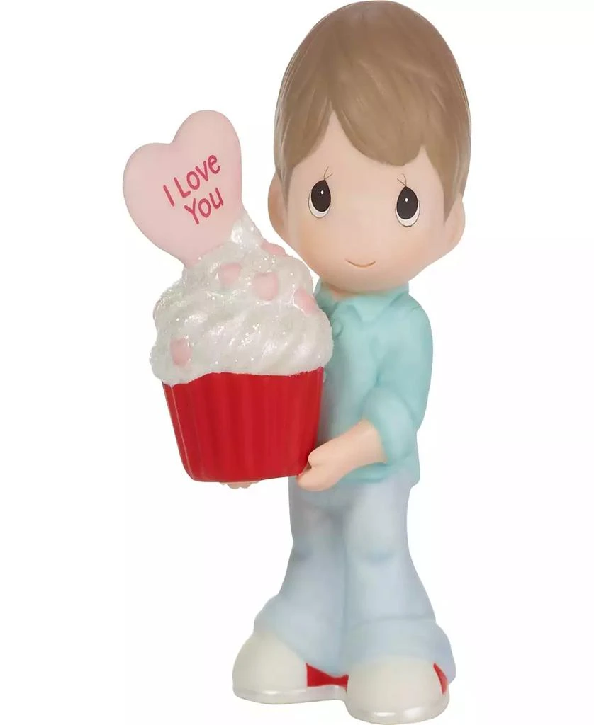 商品Precious Moments|222002E You Bake Me Happy Brunette Boy Porcelain Figurine,价格¥328,第1张图片