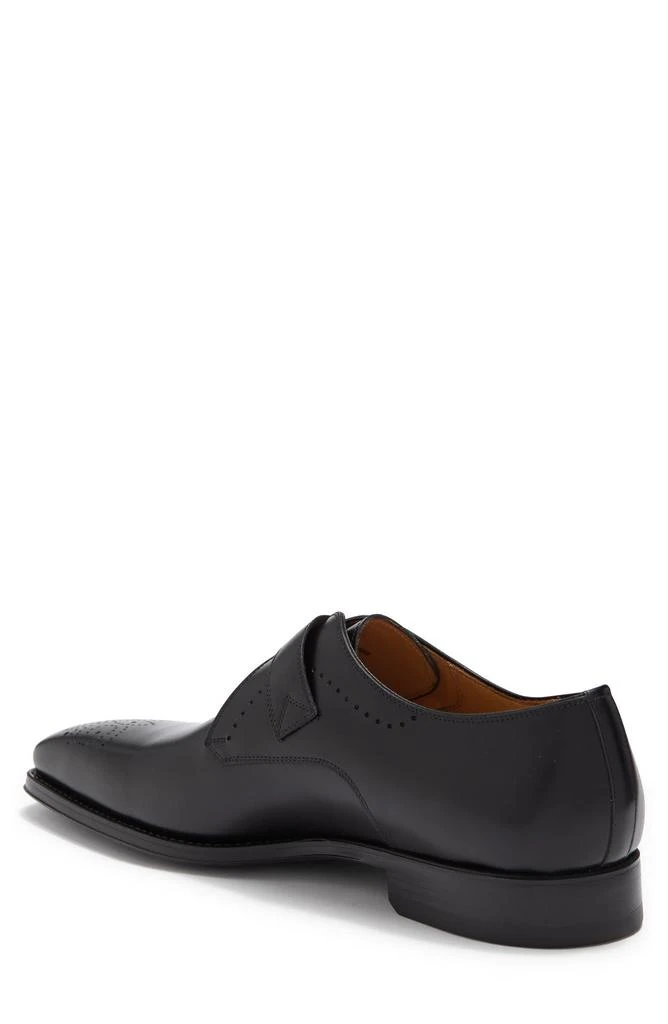 商品Magnanni|Mallory Leather Monk Strap Dress Shoe,价格¥1240,第2张图片详细描述