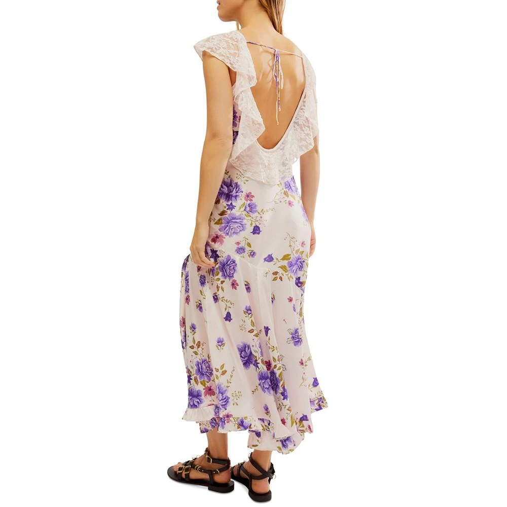 商品Free People|Women's Warm Hearts Lace-Trimmed Midi Dress,价格¥929,第2张图片详细描述