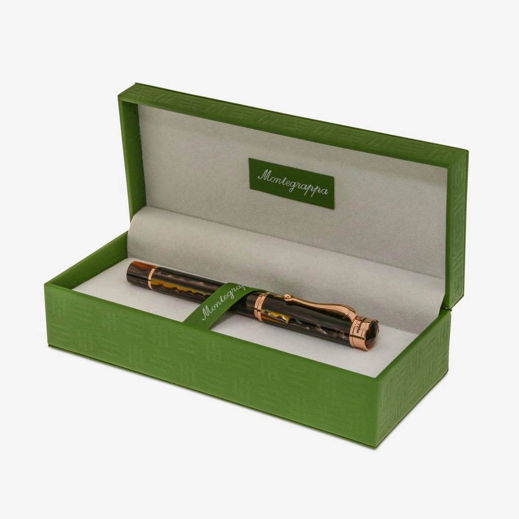 商品Montegrappa|Montegrappa Ducale Brown Fountain Pen (M) ISDUR3RW,价格¥1639,第4张图片详细描述