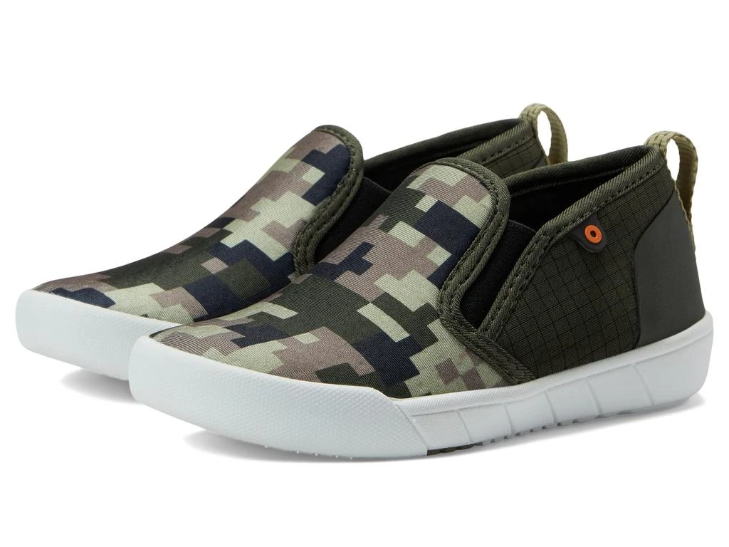 商品Bogs|Kicker II Slip-On - Medium Camo (Toddler/Little Kid),价格¥387,第1张图片