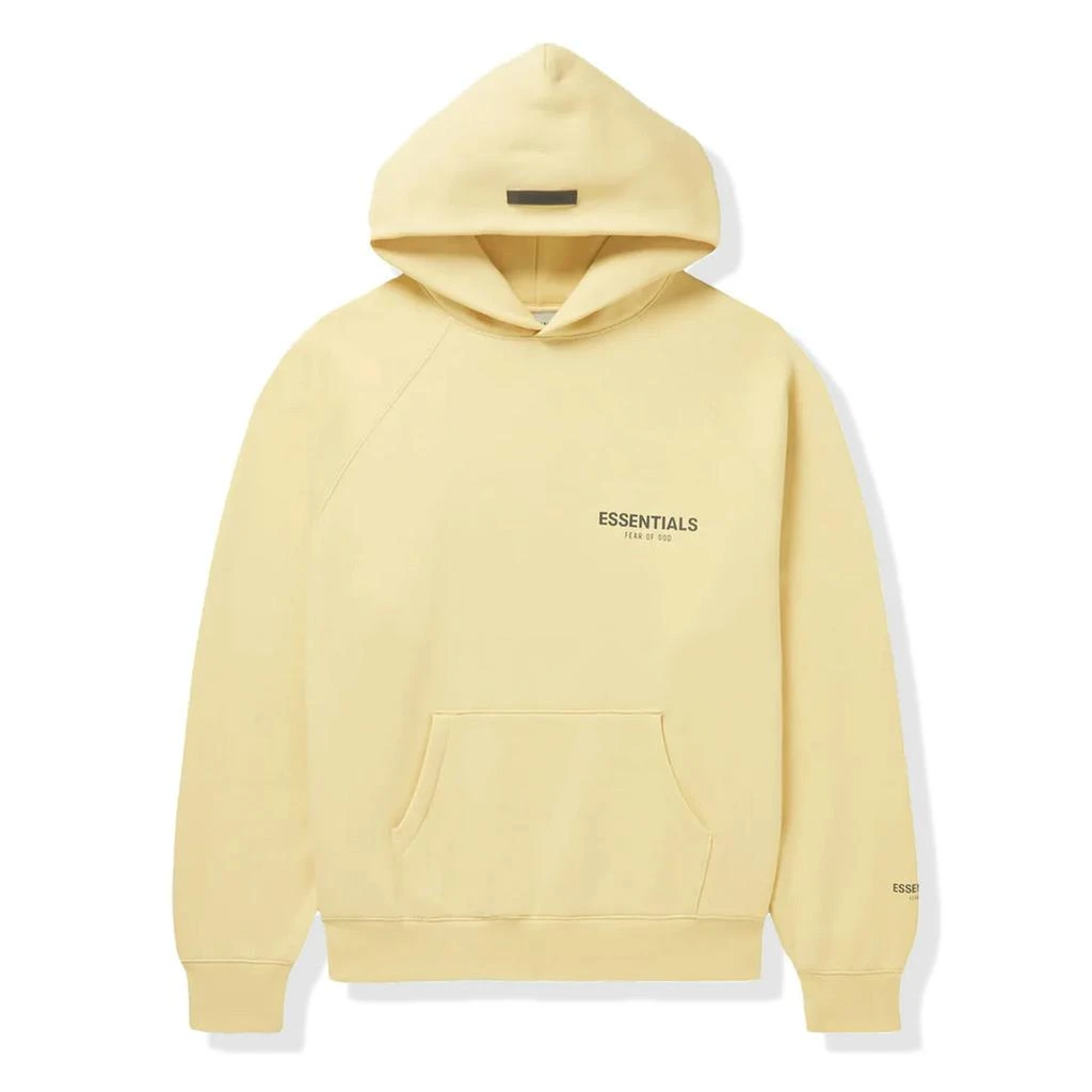 商品Essentials|Fear Of God Essentials x Mr. Porter Cream Hoodie (Fall '21),价格¥1996,第1张图片
