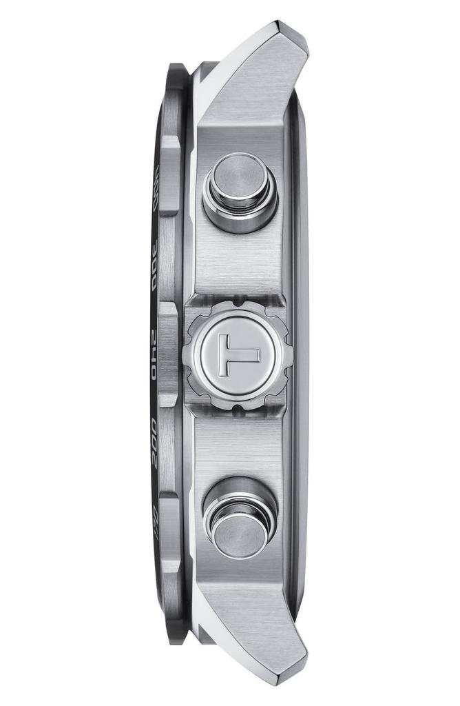 商品Tissot|Men's Quickster Chronograph Leather Strap Watch, 42mm,价格¥1770,第6张图片详细描述