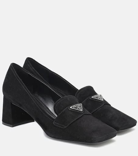商品Prada|Suede pumps,价格¥6495,第1张图片