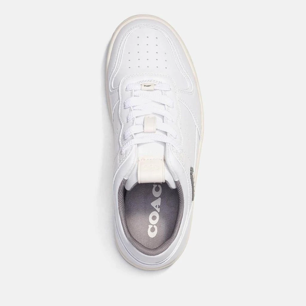 商品Coach|Coach Women's C201 Basket Leather Trainers,价格¥961,第4张图片详细描述