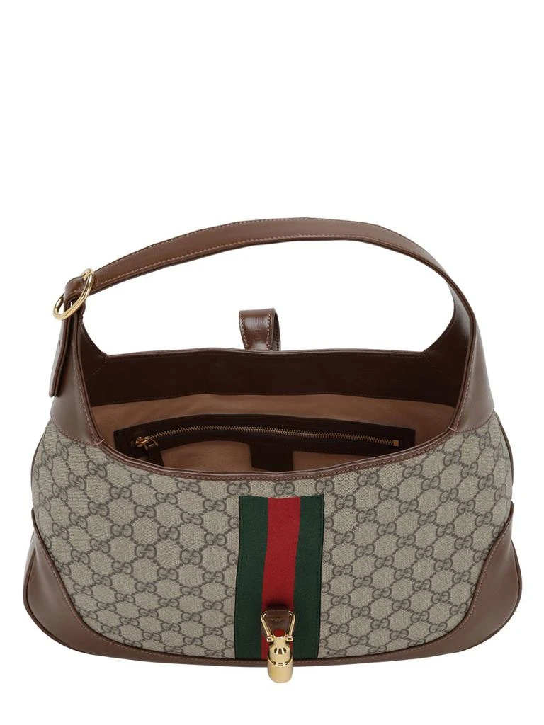 商品Gucci|Medium Jackie Gg Supreme & Leather Bag,价格¥21244,第5张图片详细描述