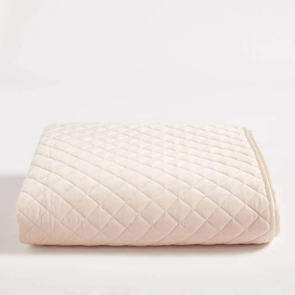 商品in homeware|ïn home Diamond Quilted Velvet Bundle - Champagne (Worth £65.00),价格¥415,第2张图片详细描述
