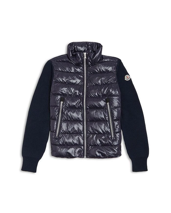 商品Moncler|Boys' Down & Knit Jacket - Big Kid,价格¥4591,第1张图片