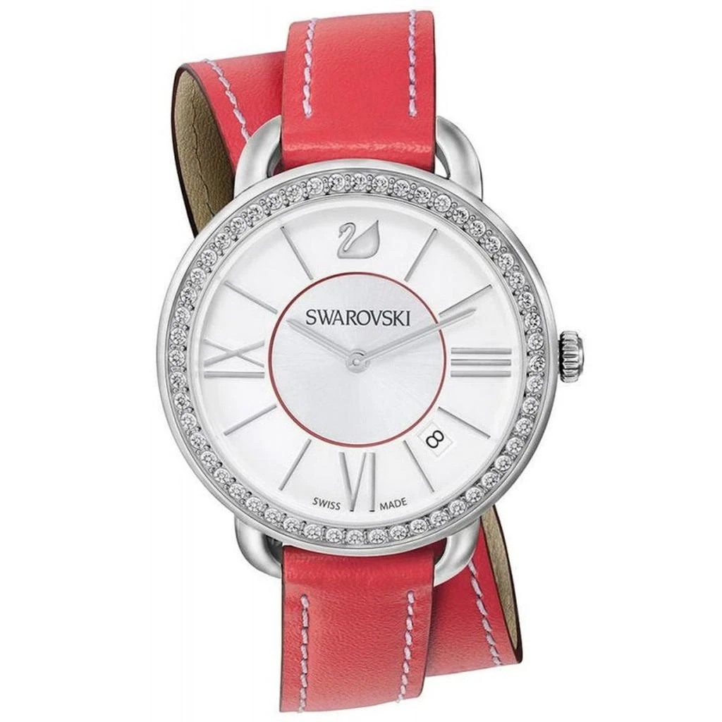 商品Swarovski|Swarovski Aila Day Double Tour Stainless Steel Quartz Women's Watch 5095942,价格¥1054,第1张图片