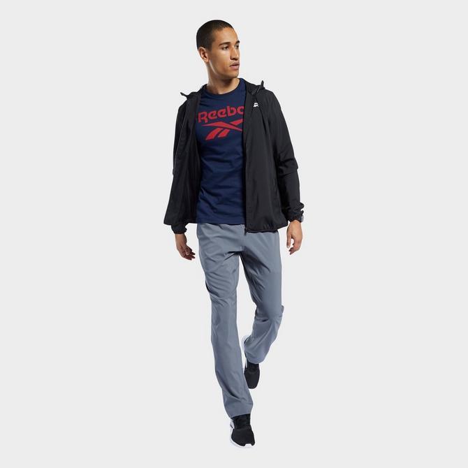 商品Reebok|Men's Reebok Training Essentials Woven Full-Zip Jacket,价格¥409,第4张图片详细描述