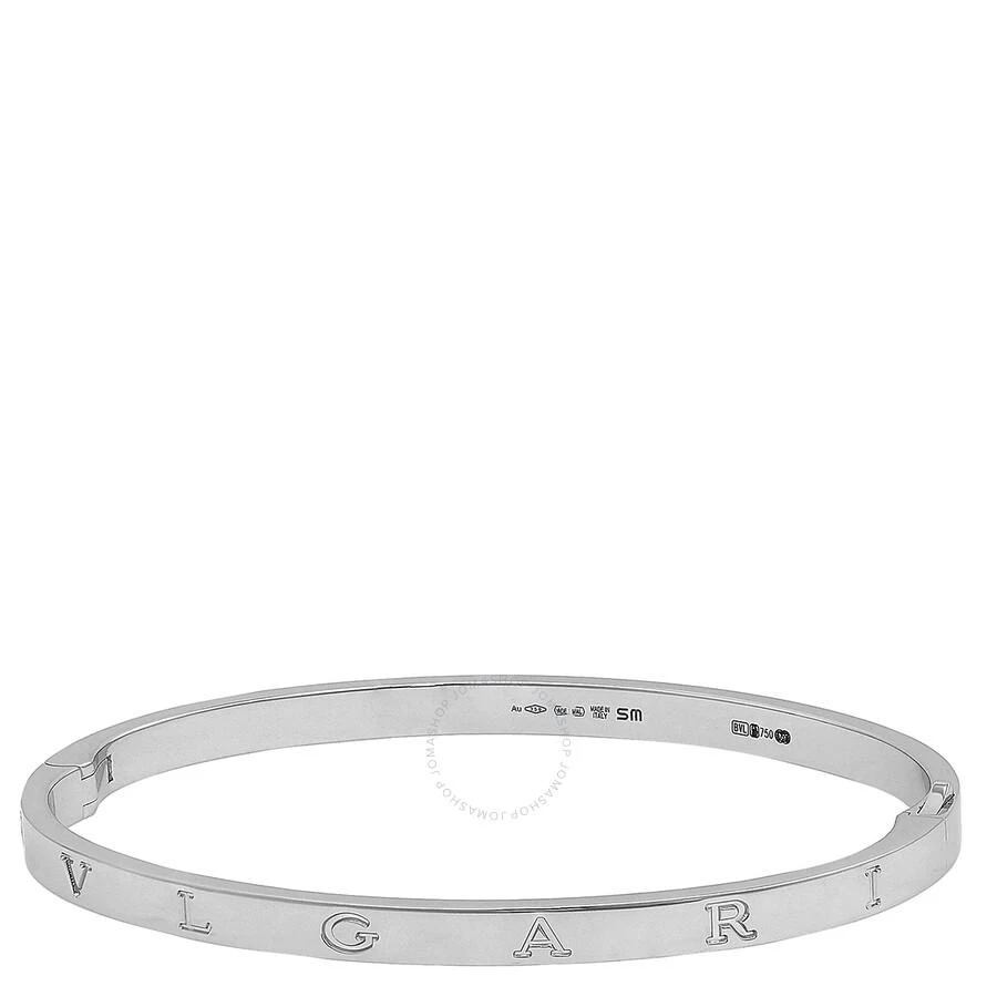 商品BVLGARI|B.Zero1 Essential 18 Kt White Gold Bangle Bracelet,价格¥27921,第1张图片