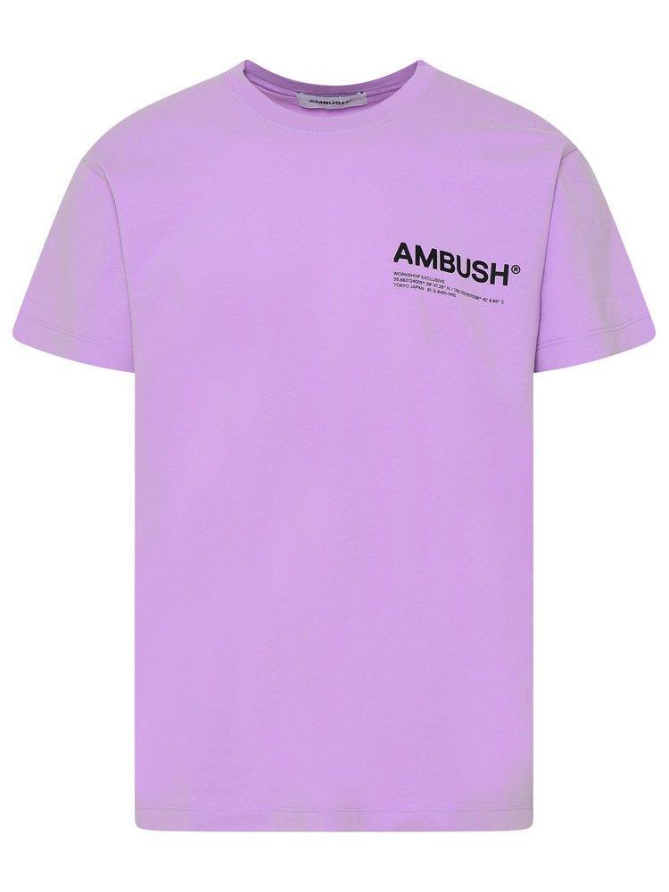 商品Ambush|Ambush Logo Printed Crewneck T-Shirt,价格¥766,第1张图片