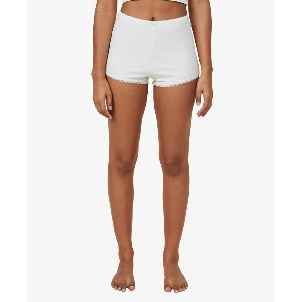 商品Cotton On|Women's Rib Lace Shorts,价格¥187,第1张图片