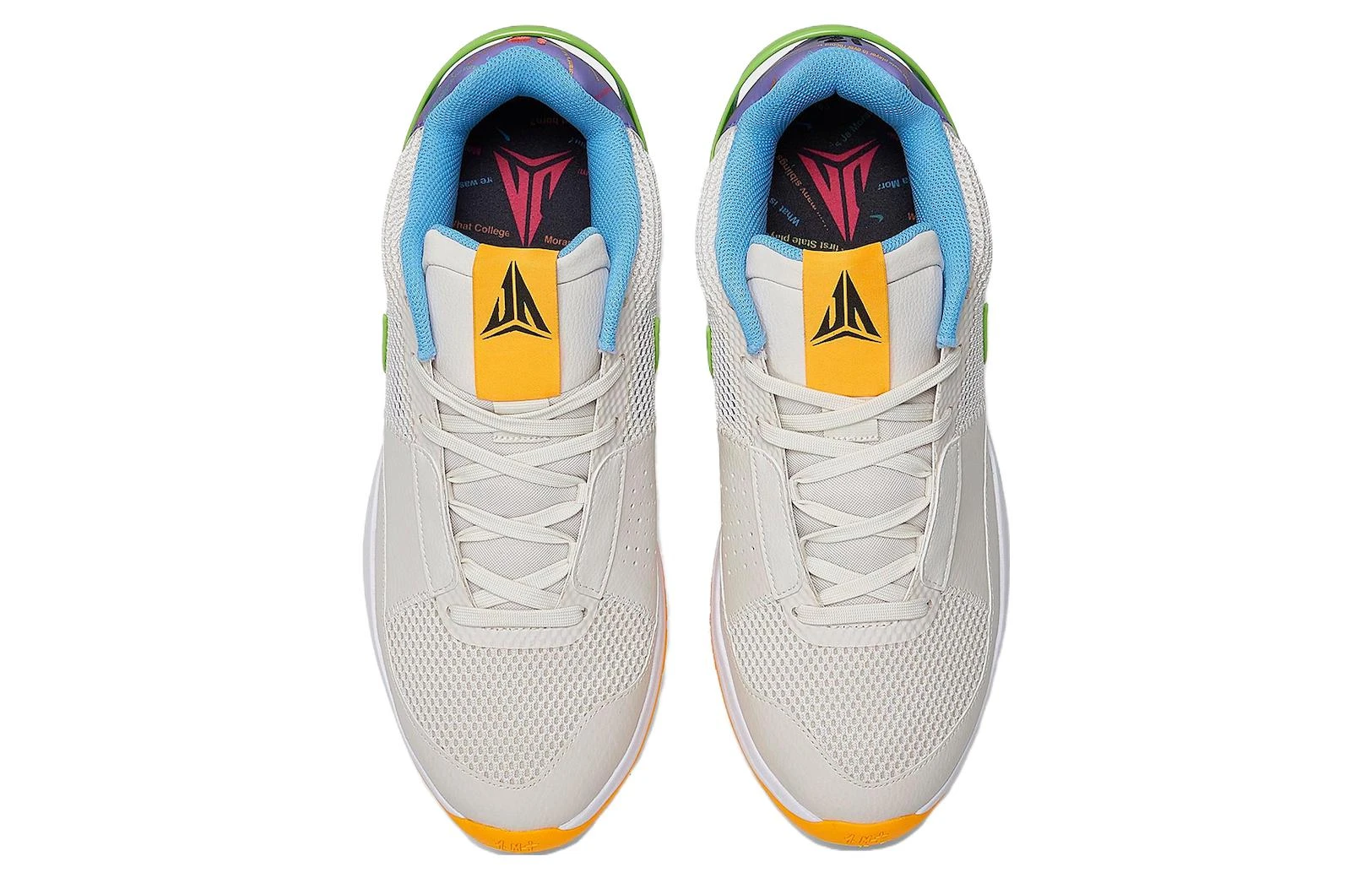 商品[国内直发] NIKE|Ja 1 \"Trivia\" 莫兰特1代 时尚百搭 减震防滑耐磨 低帮 实战篮球鞋 男款 灰蓝橙,价格¥995,第5张图片详细描述