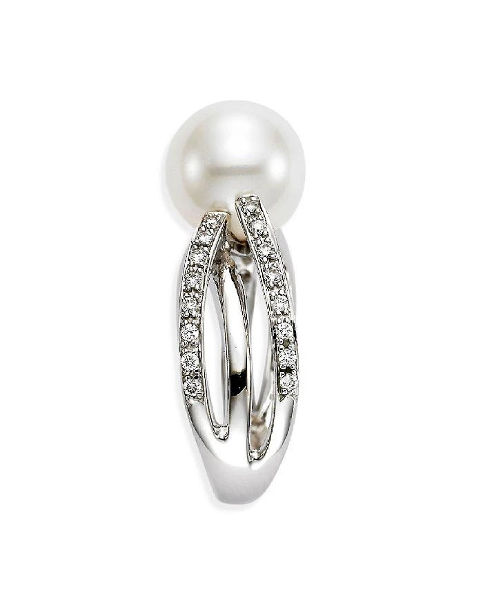 商品Mastoloni|18K White Gold Cultured Freshwater Pearl & Diamond Ring,价格¥18164,第4张图片详细描述