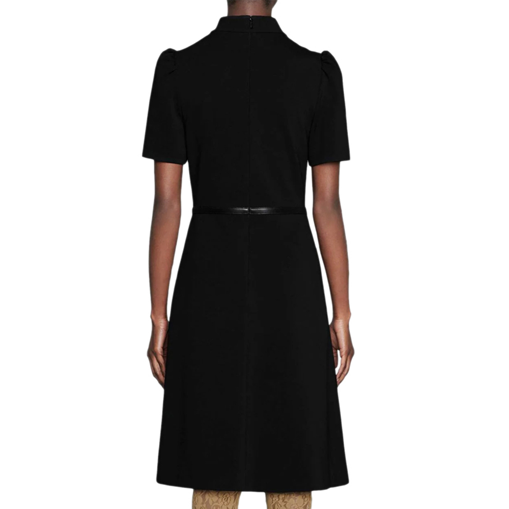 GUCCI 古驰 女士黑色连衣裙 598881-XJBYO-1000商品第3张图片规格展示