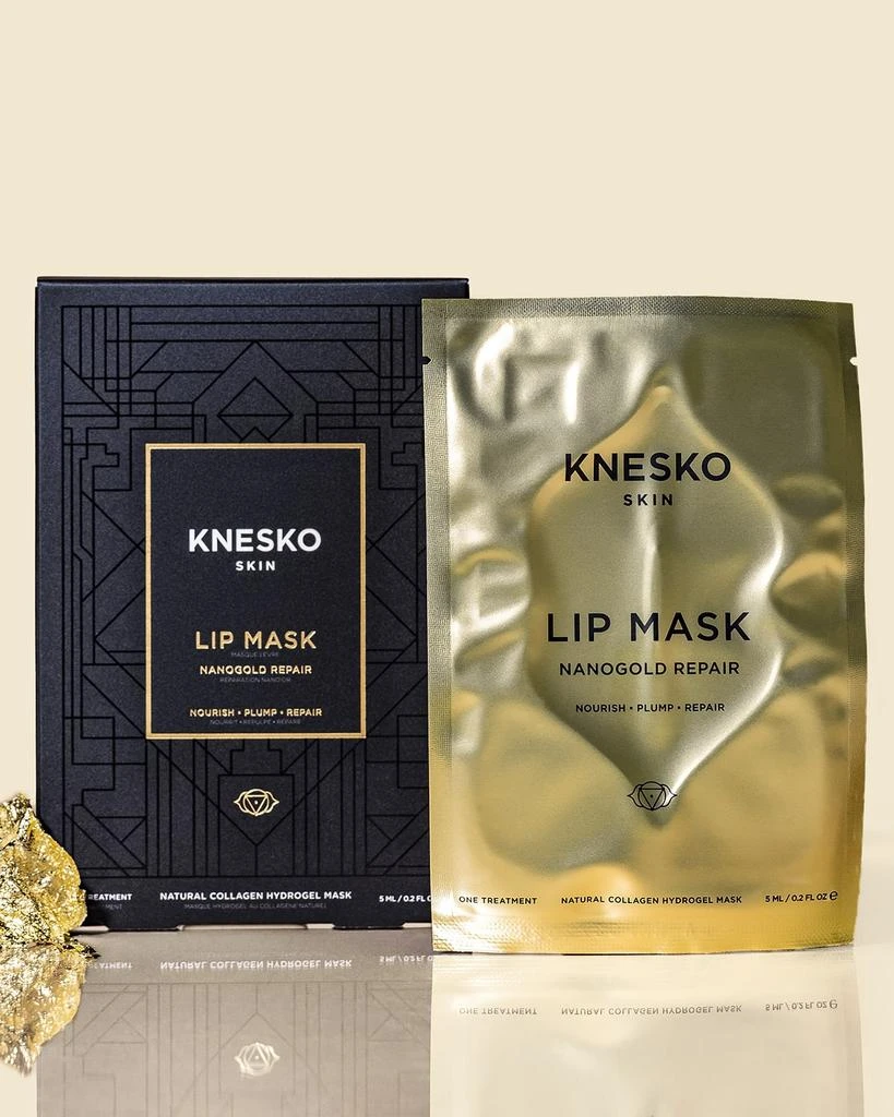 商品Knesko Skin|Nanogold Repair Lip Mask (6 Treatments),价格¥542,第3张图片详细描述