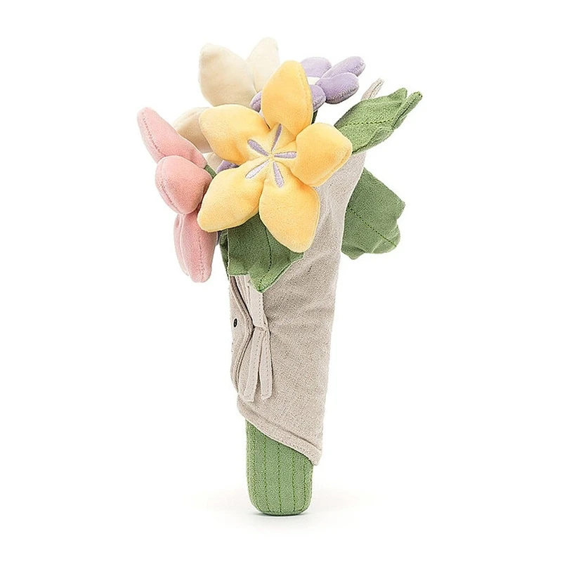 Jellycat 绿色涤纶趣味花束玩偶 商品