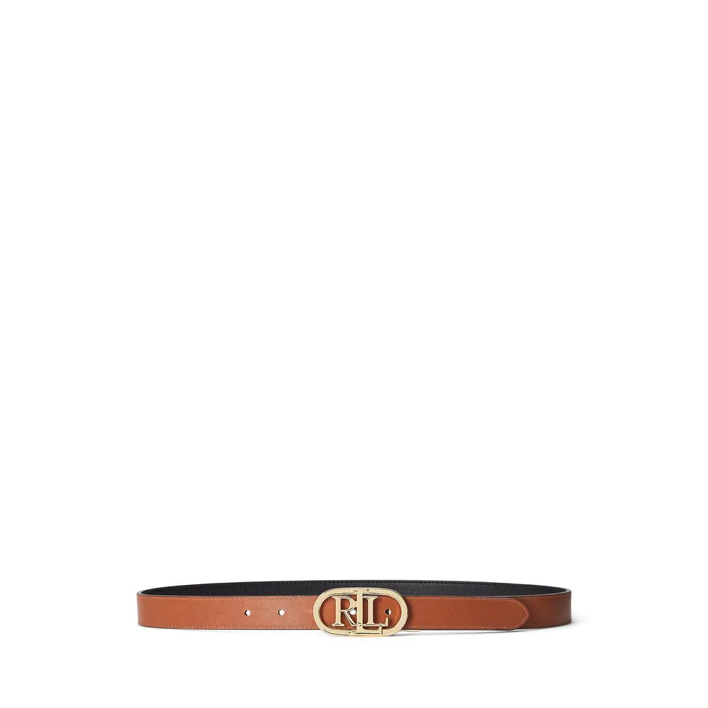 商品Ralph Lauren|Natural Smooth/Natural Smooth Oval Reversible 25 Belt Skinny,价格¥370,第2张图片详细描述