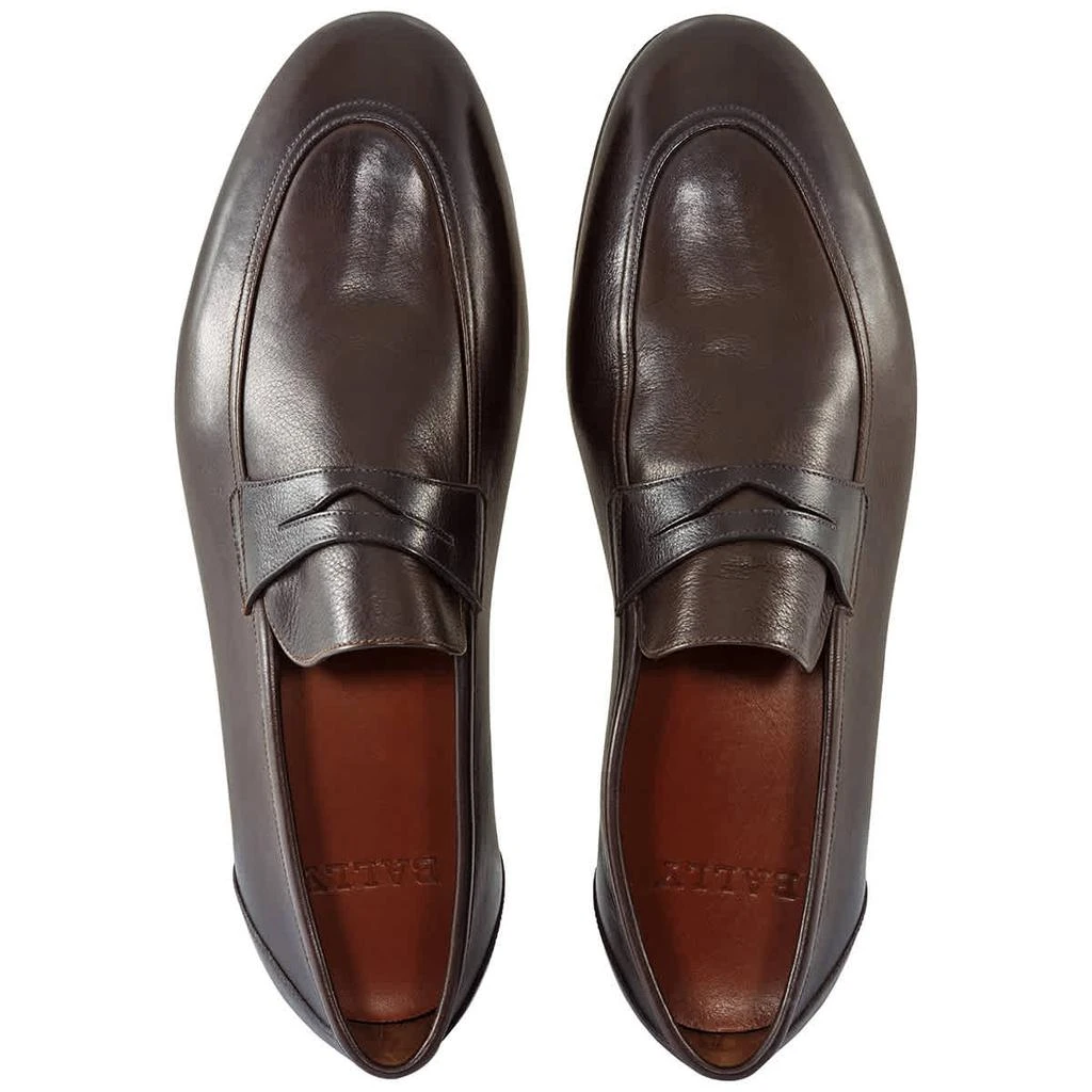 商品Bally|Bally Mens Plator Coffee Penny Loafers, Brand Size 6 ( US Size 7 ),价格¥946,第3张图片详细描述