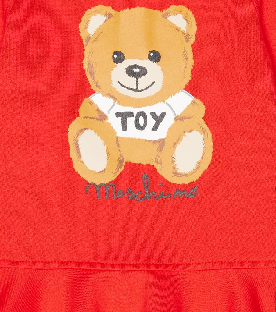 商品Moschino|婴幼儿 — Logo印花连衣裙,价格¥608,第5张图片详细描述