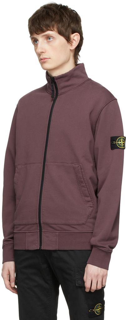 商品Stone Island|Burgundy Cotton Sweatshirt,价格¥2840,第6张图片详细描述