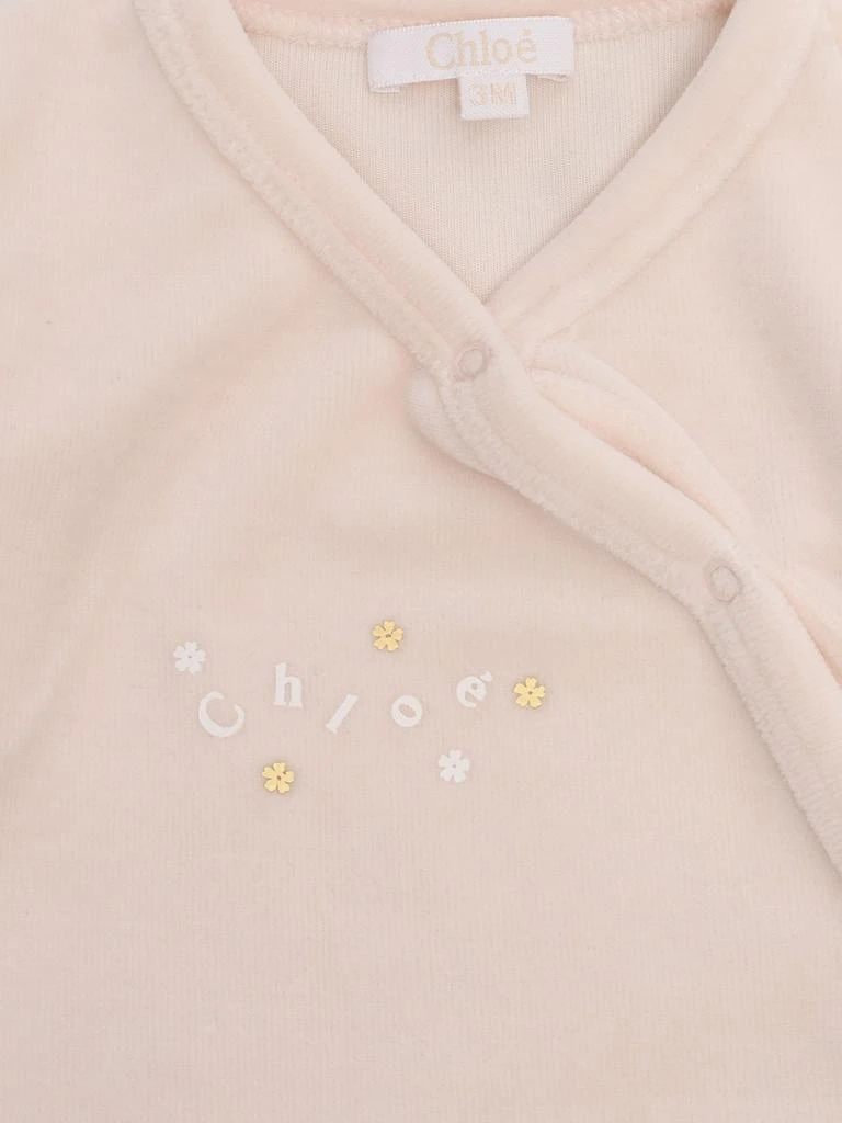 商品Chloé|Chloé Kids Set Of Two Long-Sleeved Babygrow,价格¥1664,第3张图片详细描述