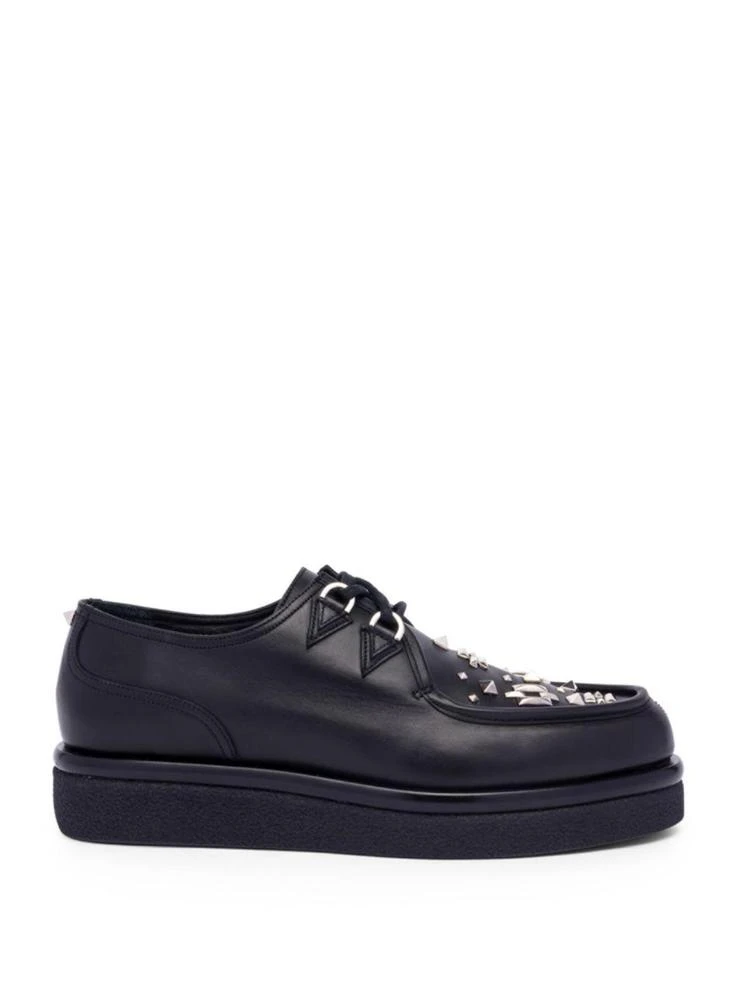 商品Valentino|Studded Leather Oxfords,价格¥4103,第5张图片详细描述