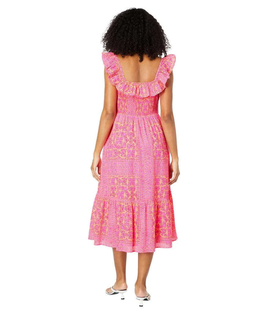 商品Vineyard Vines|Smocked Ruffle Dress,价格¥857,第2张图片详细描述