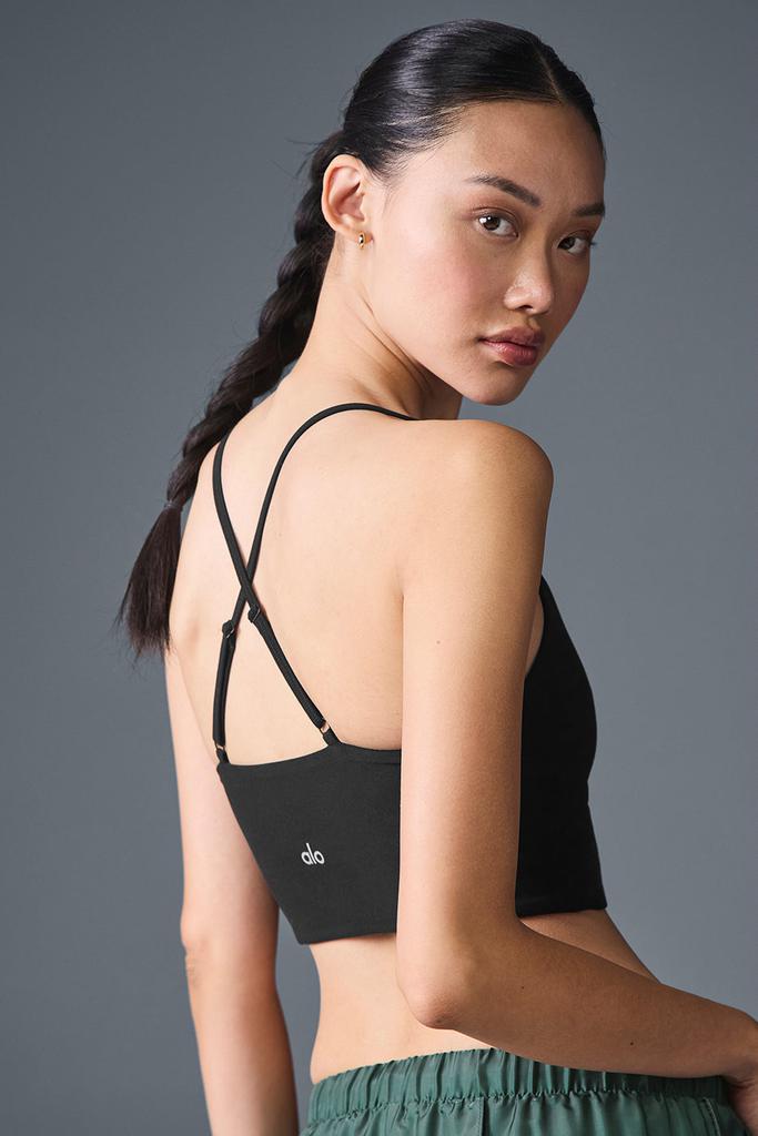 最安値級価格 Alo Alosoft Highlight Bra - Black - Lingerie - Free Shipping ヨガ・ピラティス