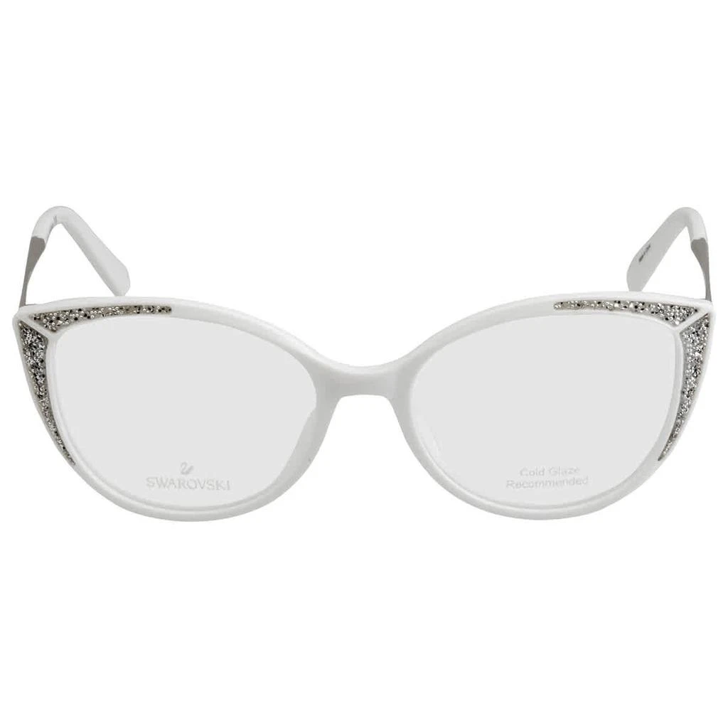 商品Swarovski|Swarovski Demo Cat Eye Ladies Eyeglasses SK5362 021 53,价格¥588,第2张图片详细描述
