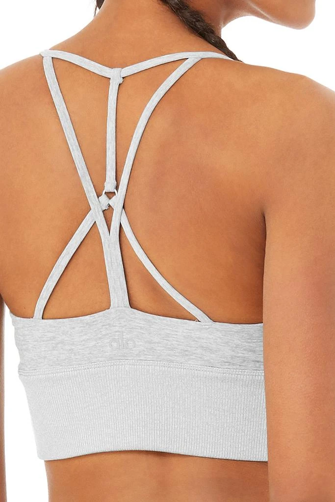 商品Alo|Alosoft Lavish Bra - Zinc Heather,价格¥287,第4张图片详细描述