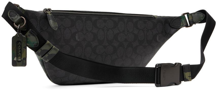 商品Coach|Gray & Khaki League Belt Bag,价格¥1652,第5张图片详细描述