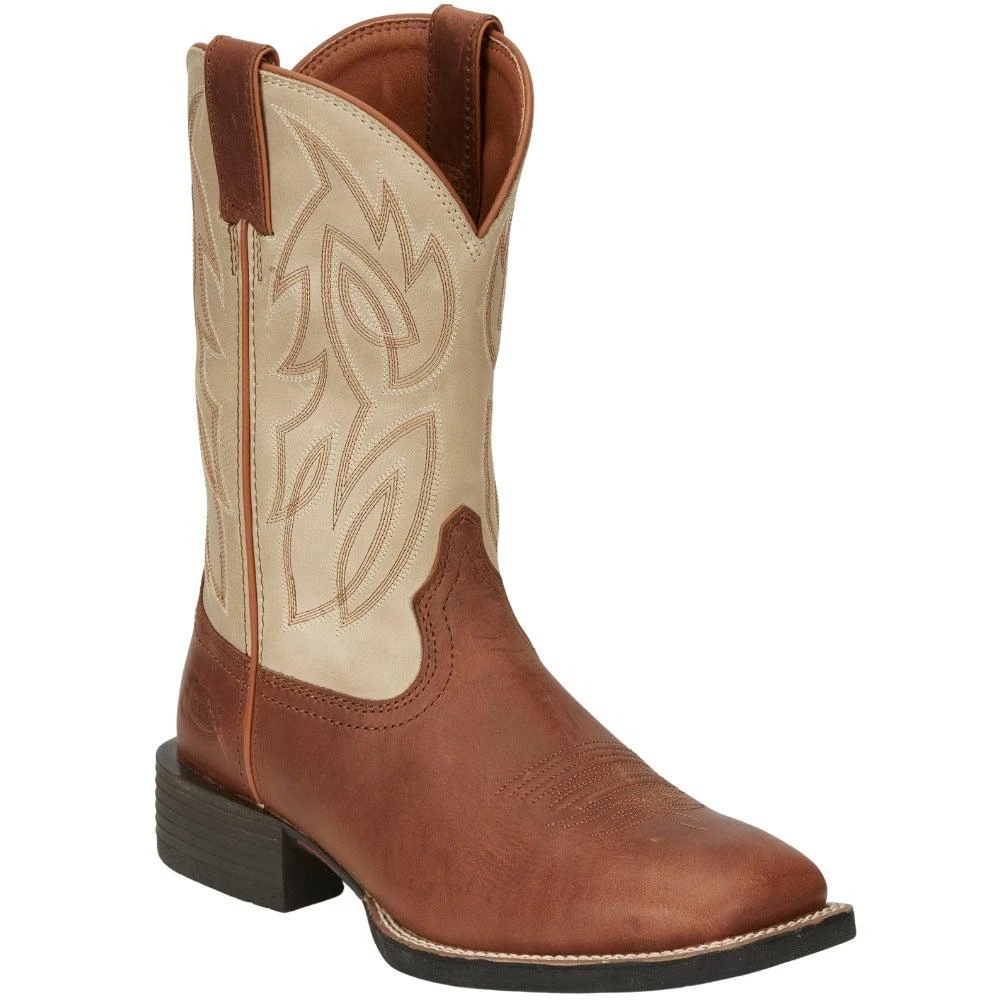 商品Justin Boots|Canter Square Toe Cowboy Boots,价格¥1060,第2张图片详细描述