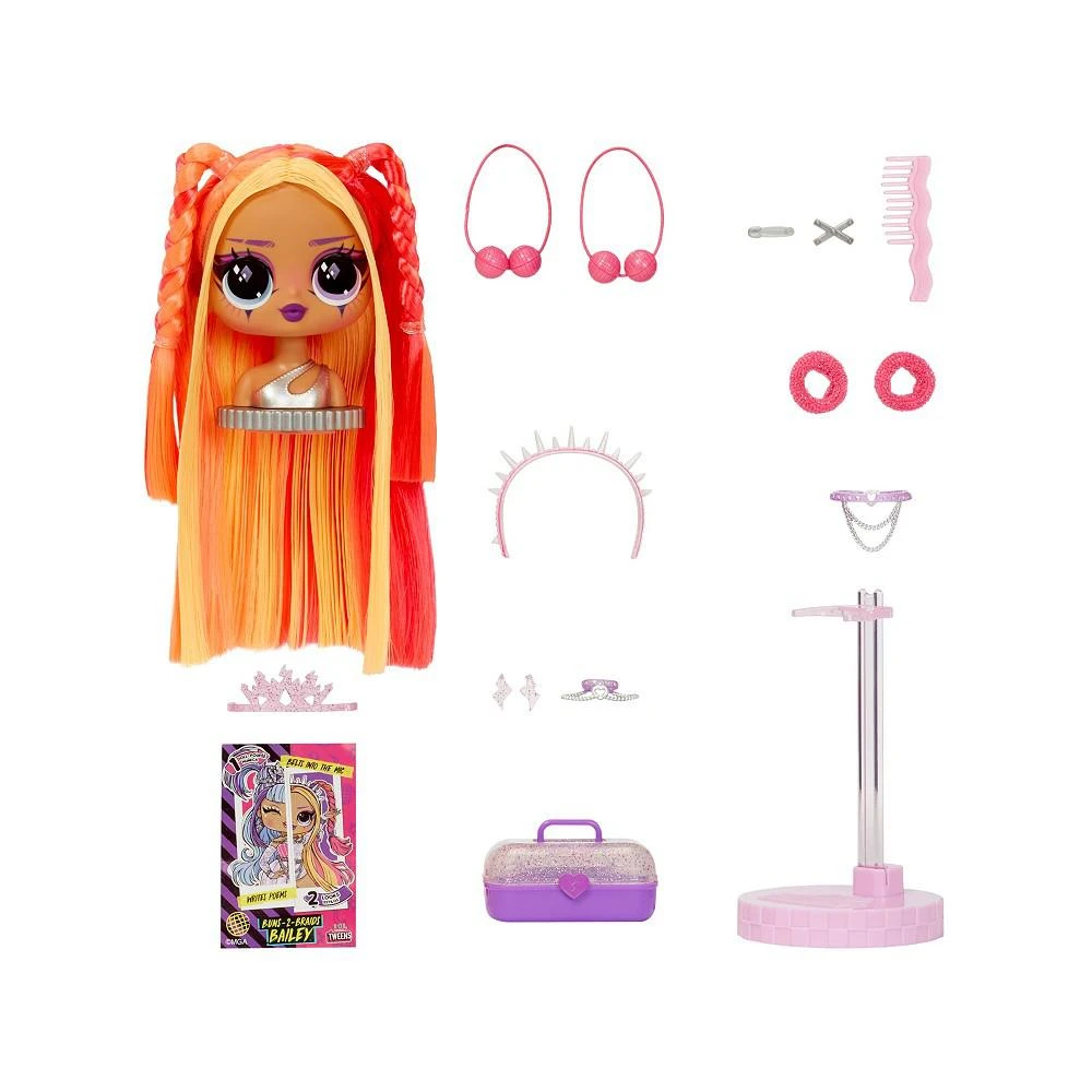 商品LOL Surprise!|Tweens Surprise Swap Fashion Doll - Buns -2 - Braids Bailey,价格¥112,第3张图片详细描述