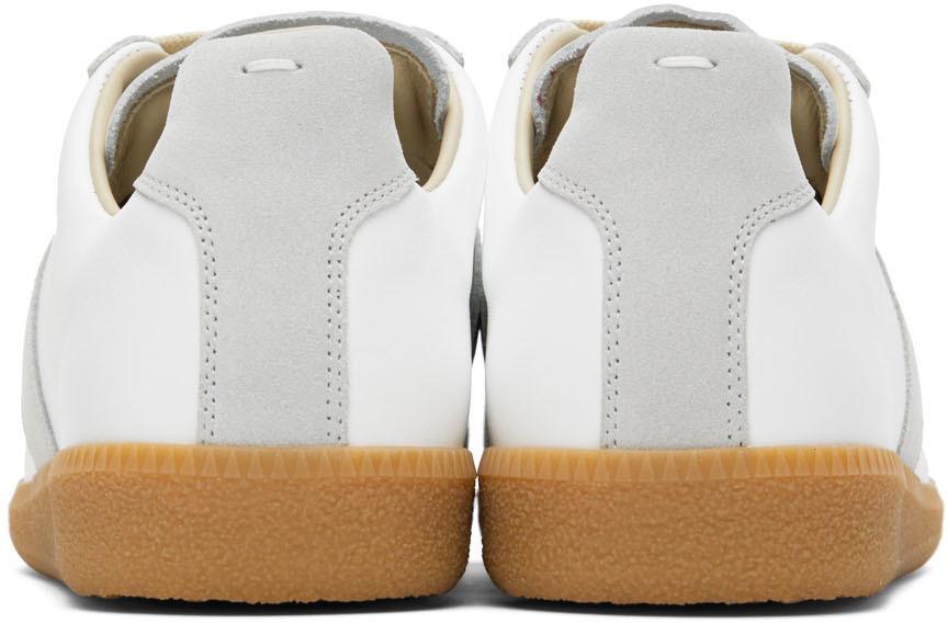 商品MAISON MARGIELA|Replica 休闲鞋 白灰色,价格¥3212,第4张图片详细描述