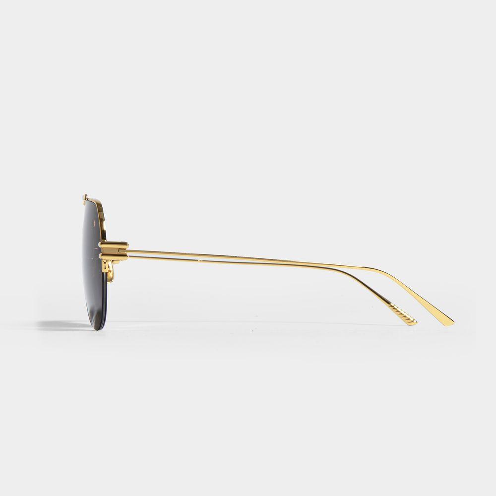 Sunglasses In Gold Metal Bv1046S商品第3张图片规格展示
