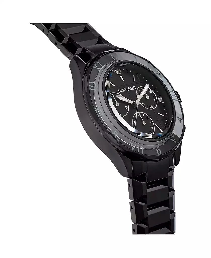 商品Swarovski|Women's Quartz Black Metal Watch, Swiss Made 39mm,价格¥3510,第5张图片详细描述