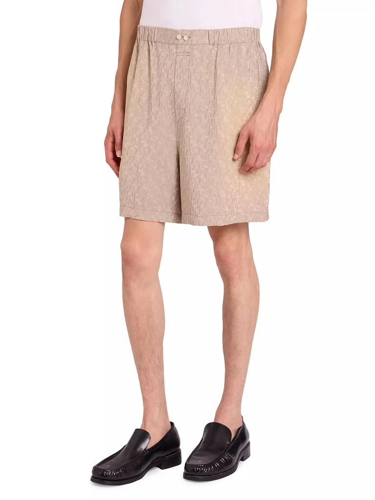 商品Acne Studios|Ruxer Monogram Jacquard Shorts,价格¥3730,第4张图片详细描述