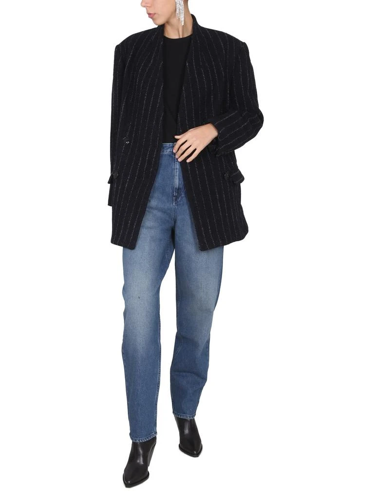 商品Isabel Marant|Isabel Marant Double-breasted Coat lila,价格¥5431,第2张图片详细描述