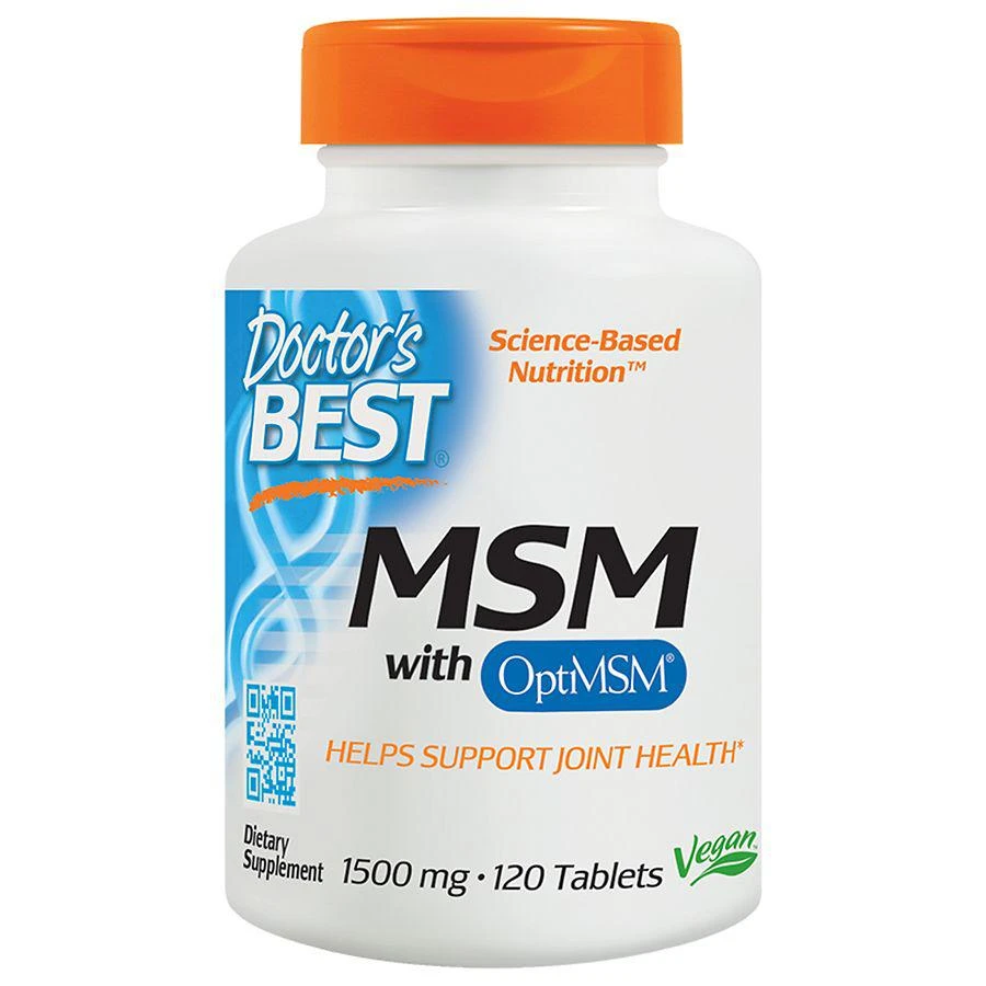 商品Doctor's Best|MSM With OptiMSM Tablets,价格¥67,第1张图片