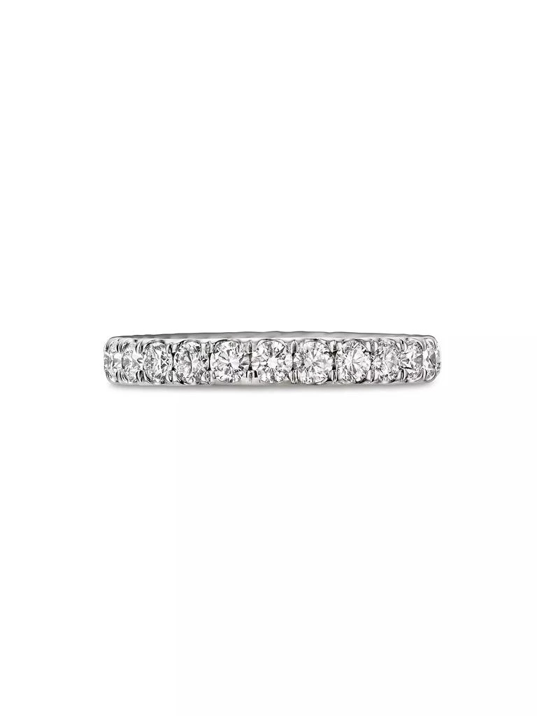 商品David Yurman|DY Eden Band Ring in Platinum,价格¥36745,第3张图片详细描述