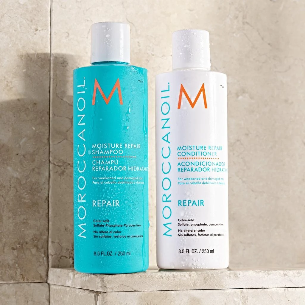 商品Moroccanoil|Moroccanoil Moisture Repair Shampoo & Conditioner Duo 2 x 250ml,价格¥339,第2张图片详细描述