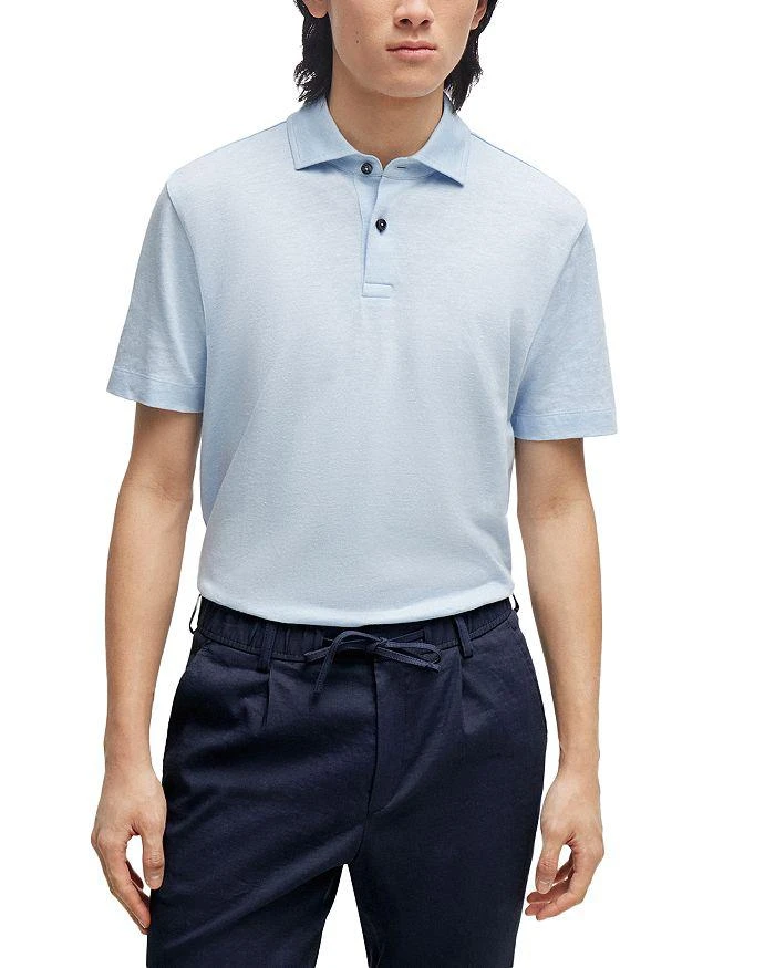 商品Hugo Boss|Knit Polo,价格¥1182,第1张图片